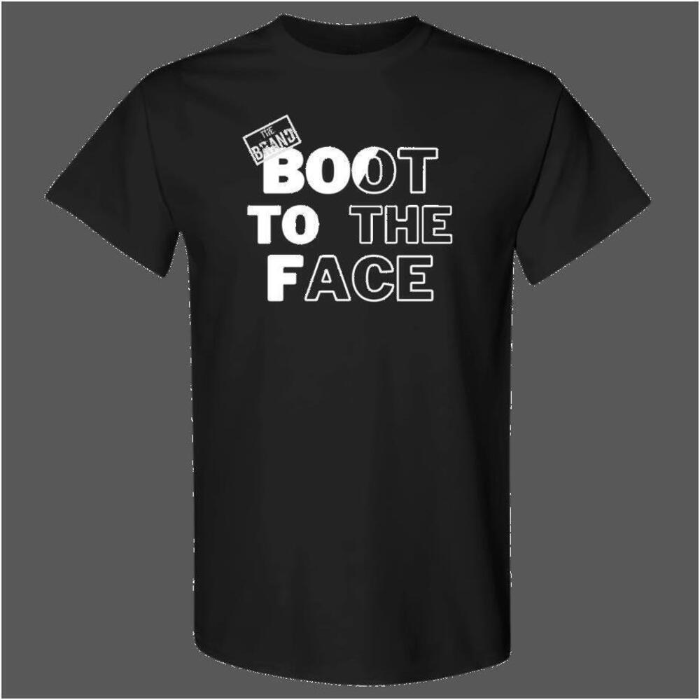 Boot To The Face Blk Shirt